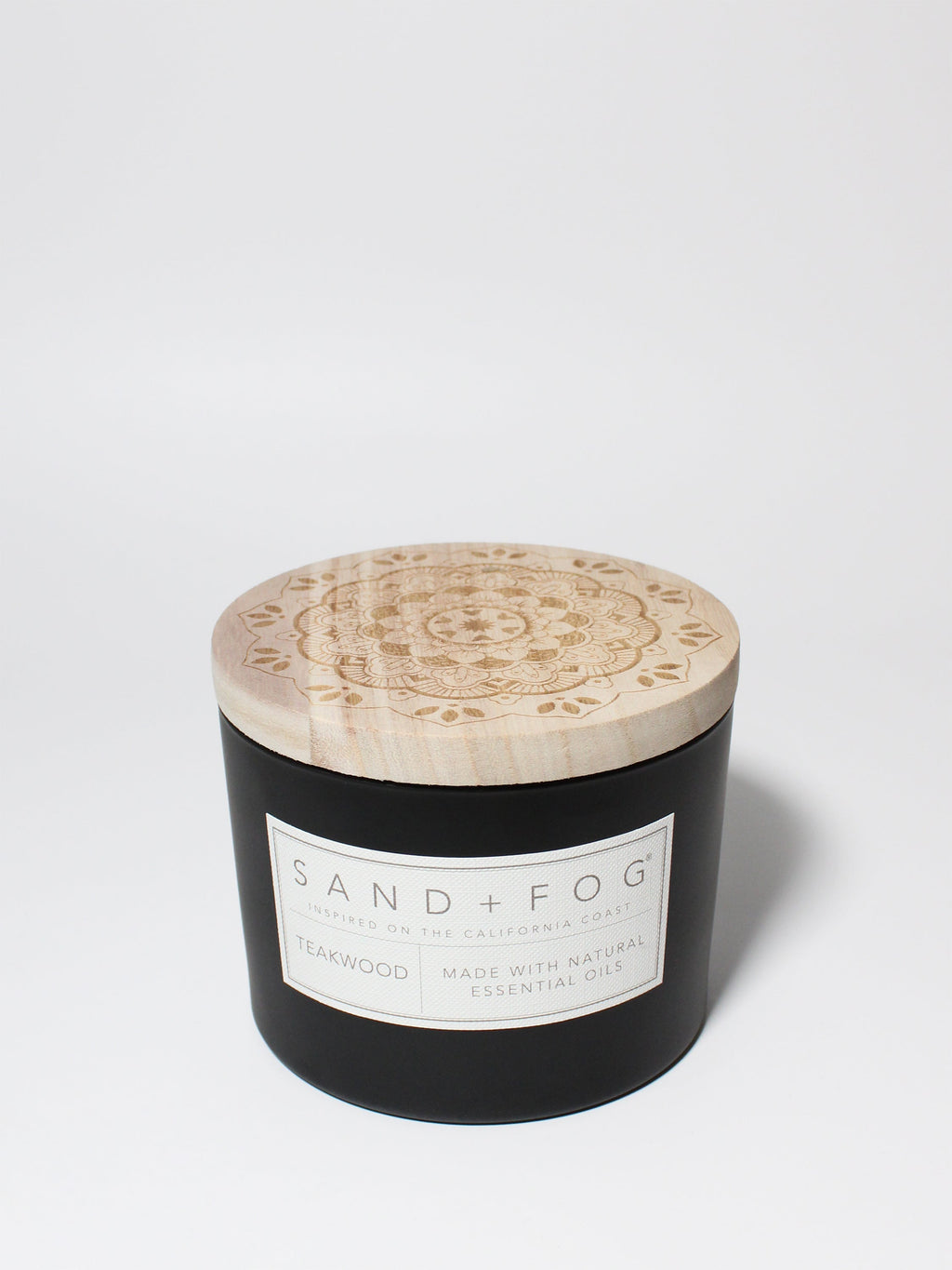 Scented Teakwood 12 oz scented candle