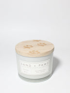 Scented Sand + Paws Ocean Mist 12 oz scented candle