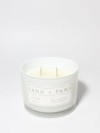 Scented Sand + Paws Ocean Mist 12 oz scented candle