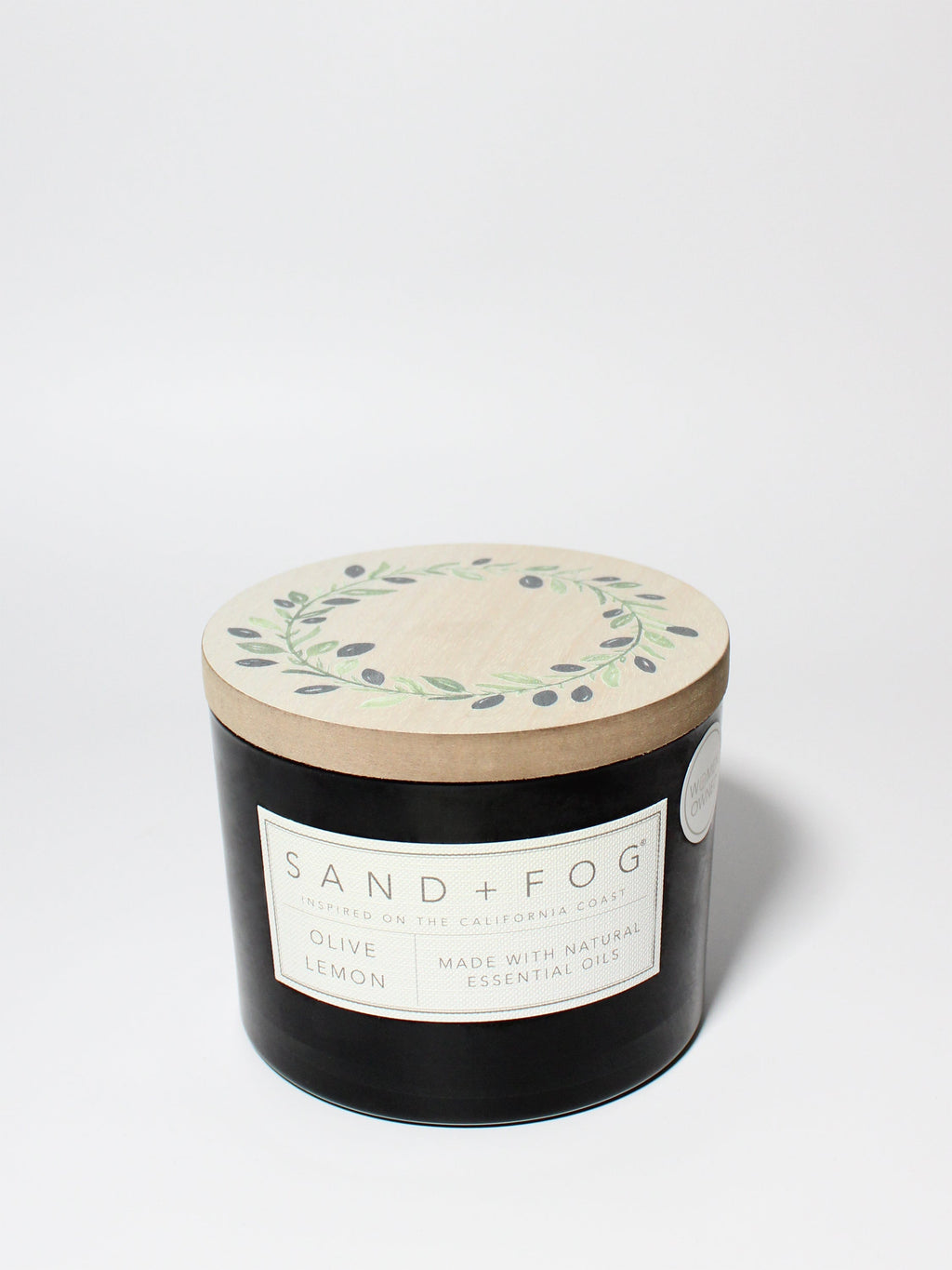 Scented Olive Lemon 12 oz scented candle