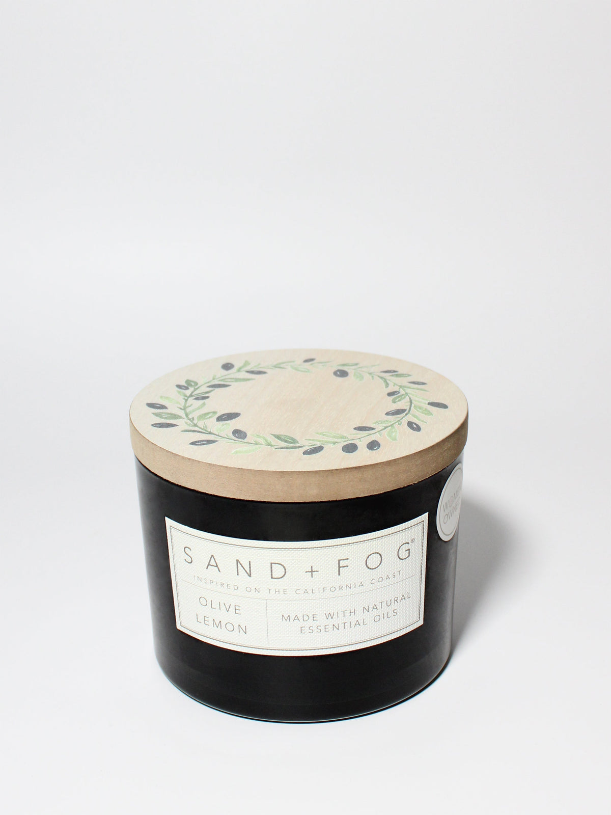 Scented Olive Lemon 12 oz scented candle