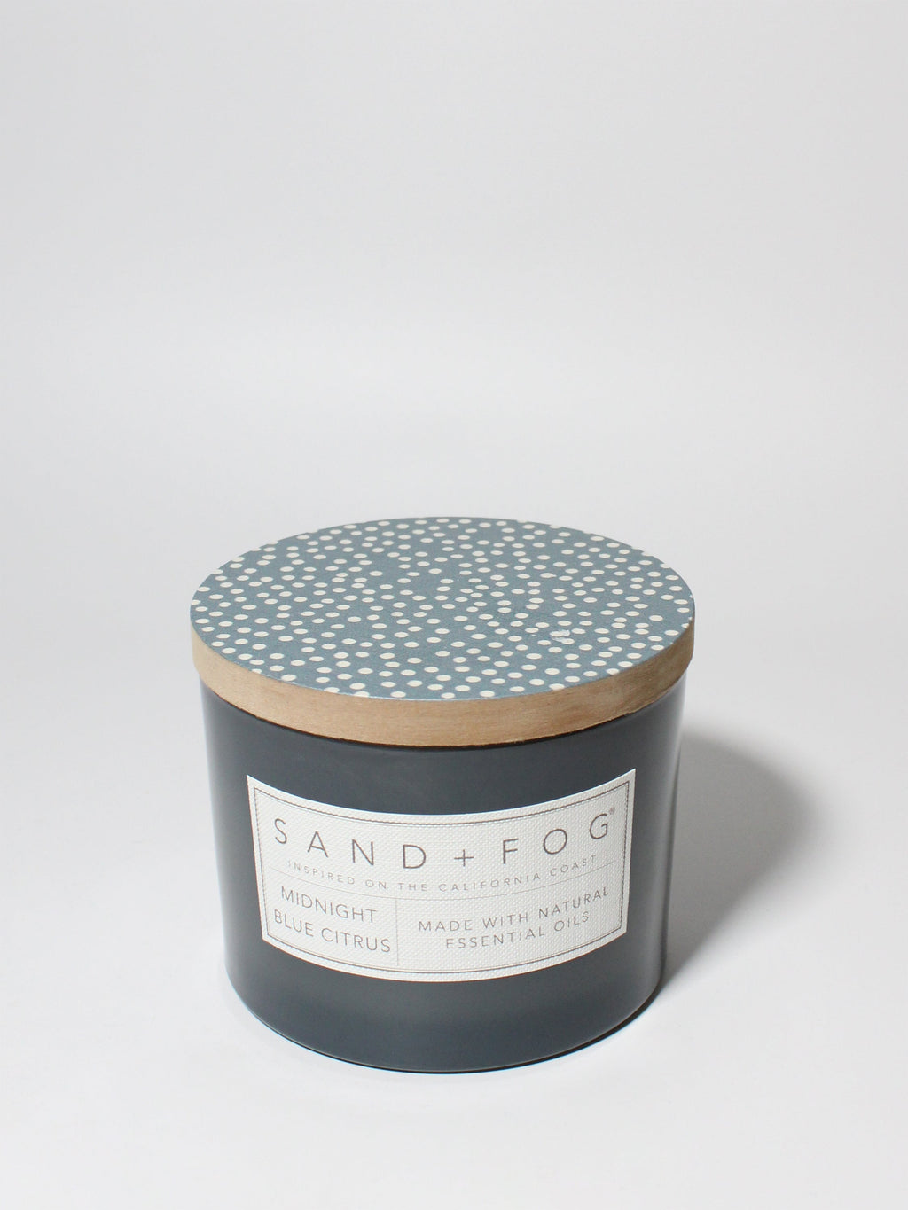 Scented Midnight Blue Citrus 12 oz scented candle
