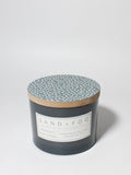 Scented Midnight Blue Citrus 12 oz scented candle