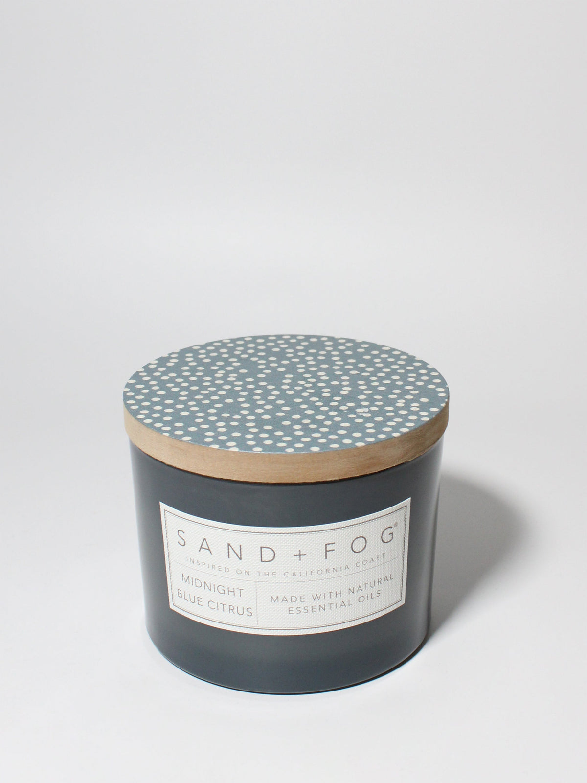 Scented Midnight Blue Citrus 12 oz scented candle