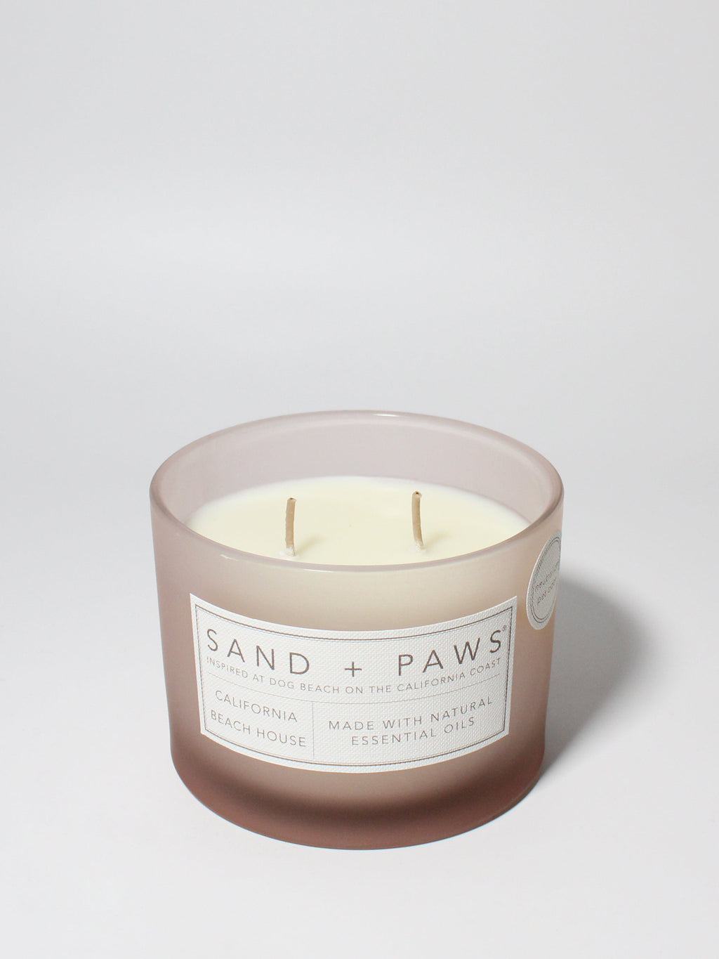 Scented Sand + Paws California Beach House 12 oz scented candle