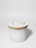 Scented Sand + Paws Island Orchid 12 oz scented candle