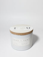 Scented Sand + Paws Island Orchid 12 oz scented candle
