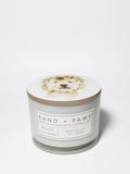 Scented Sand + Paws Mango Tangerine 12 oz scented candle