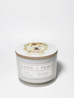 Scented Sand + Paws Mango Tangerine 12 oz scented candle