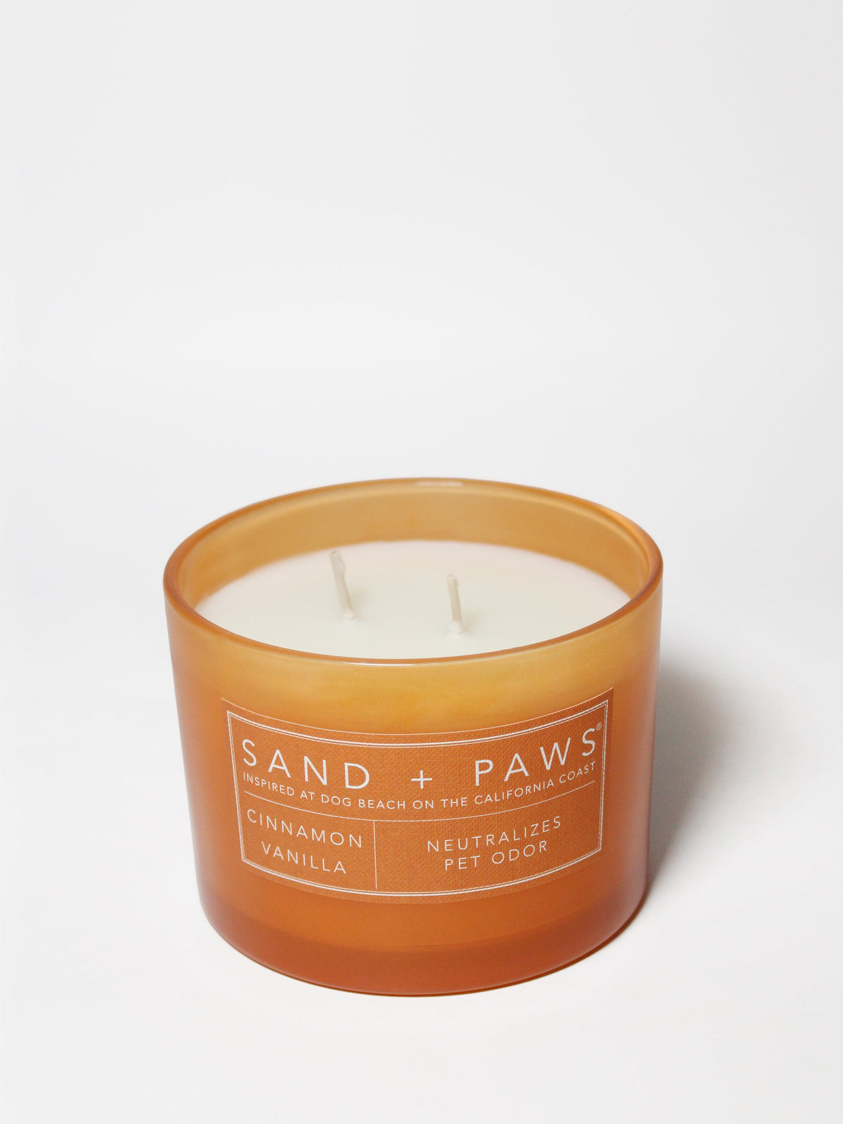Scented Sand + Paws Cinnamon Vanilla 12 oz scented candle