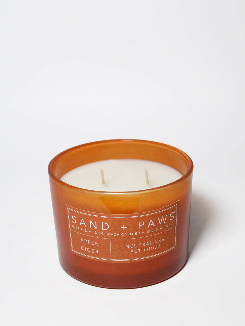 Scented Sand + Paws Apple Cider 12 oz scented candle