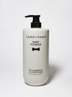 Practical Sand + Paws Pet Shampoo & Conditioner - Baby Powder