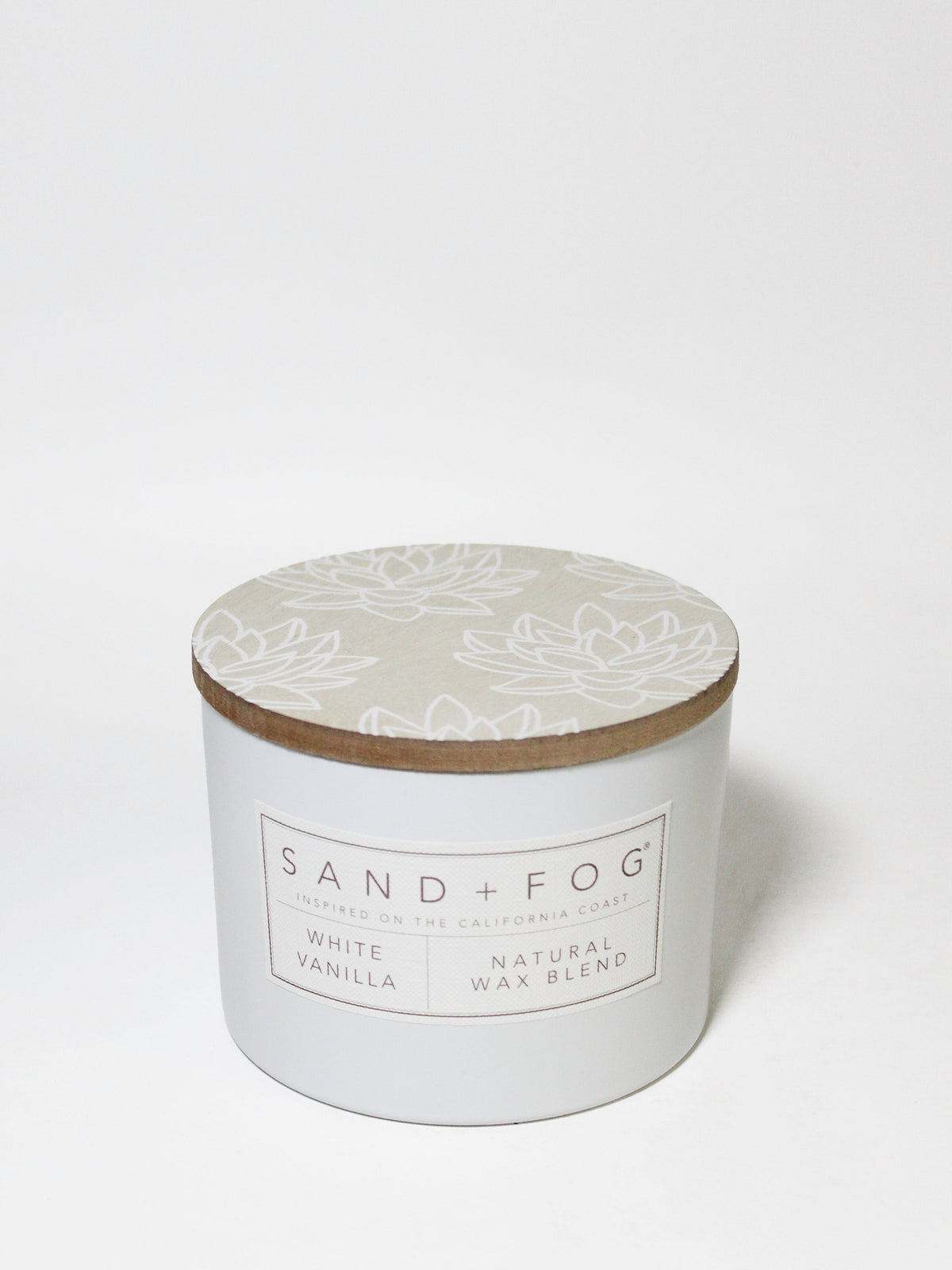 Scented White Vanilla 12 oz scented candle
