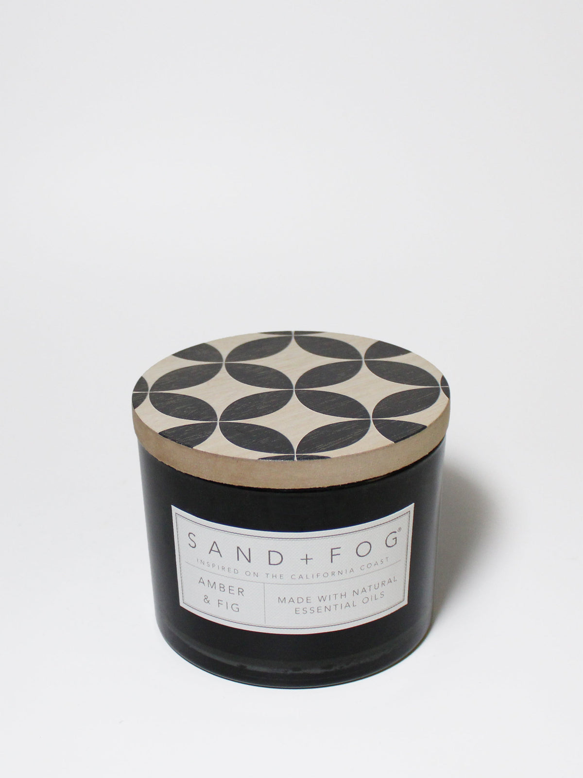 Scented Amber & Fig 12 oz scented candle