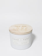 Scented Sand + Paws Lemon & Red Currant 12 oz scented candle