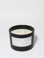 Scented Sand + Paws White Vanilla 12 oz scented candle