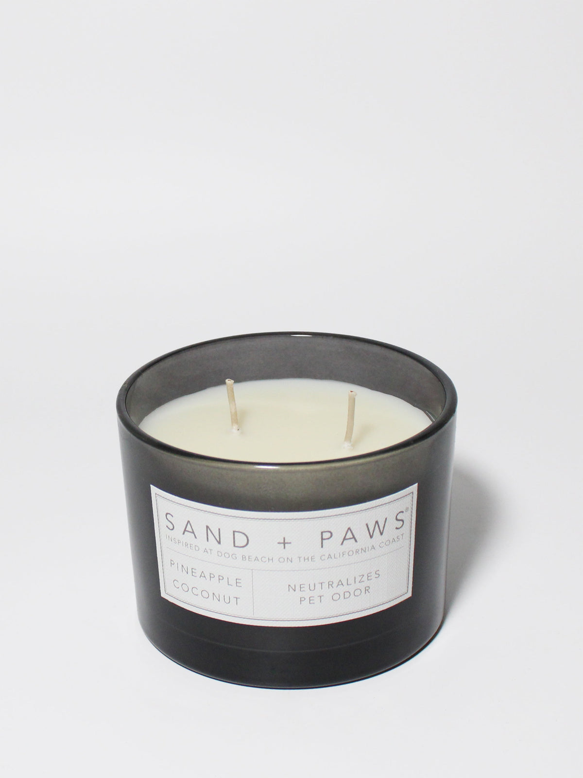Scented Sand + Paws Pineapple Coconut 12 oz scented candle