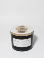 Scented Sand + Paws Teakwood 12 oz scented candle