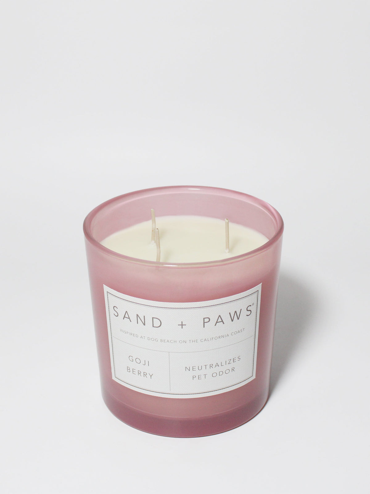 Scented Sand + Paws Goji Berry 21 oz scented candle