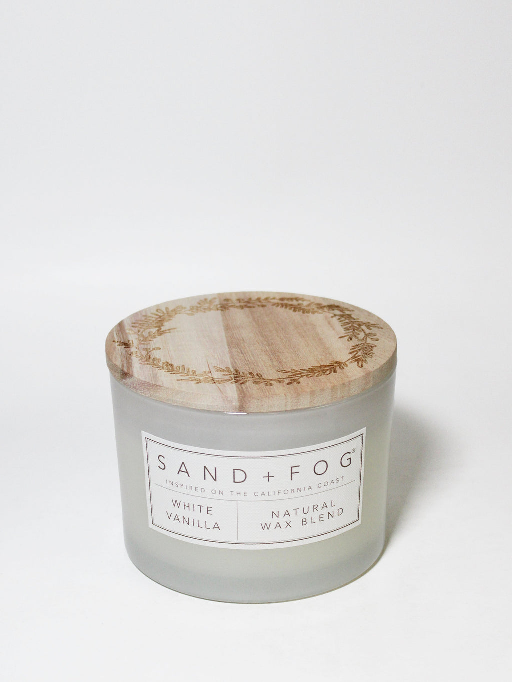 Scented White Vanilla 12 oz scented candle