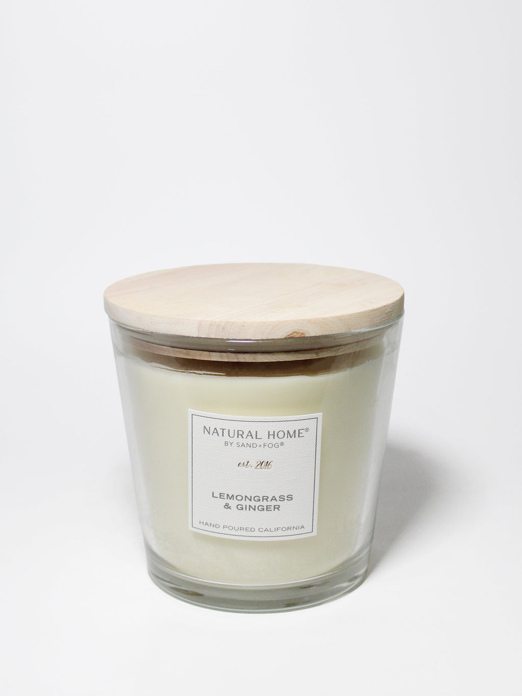 Scented Lemongrass & Ginger Natural Home 31 oz scented candle