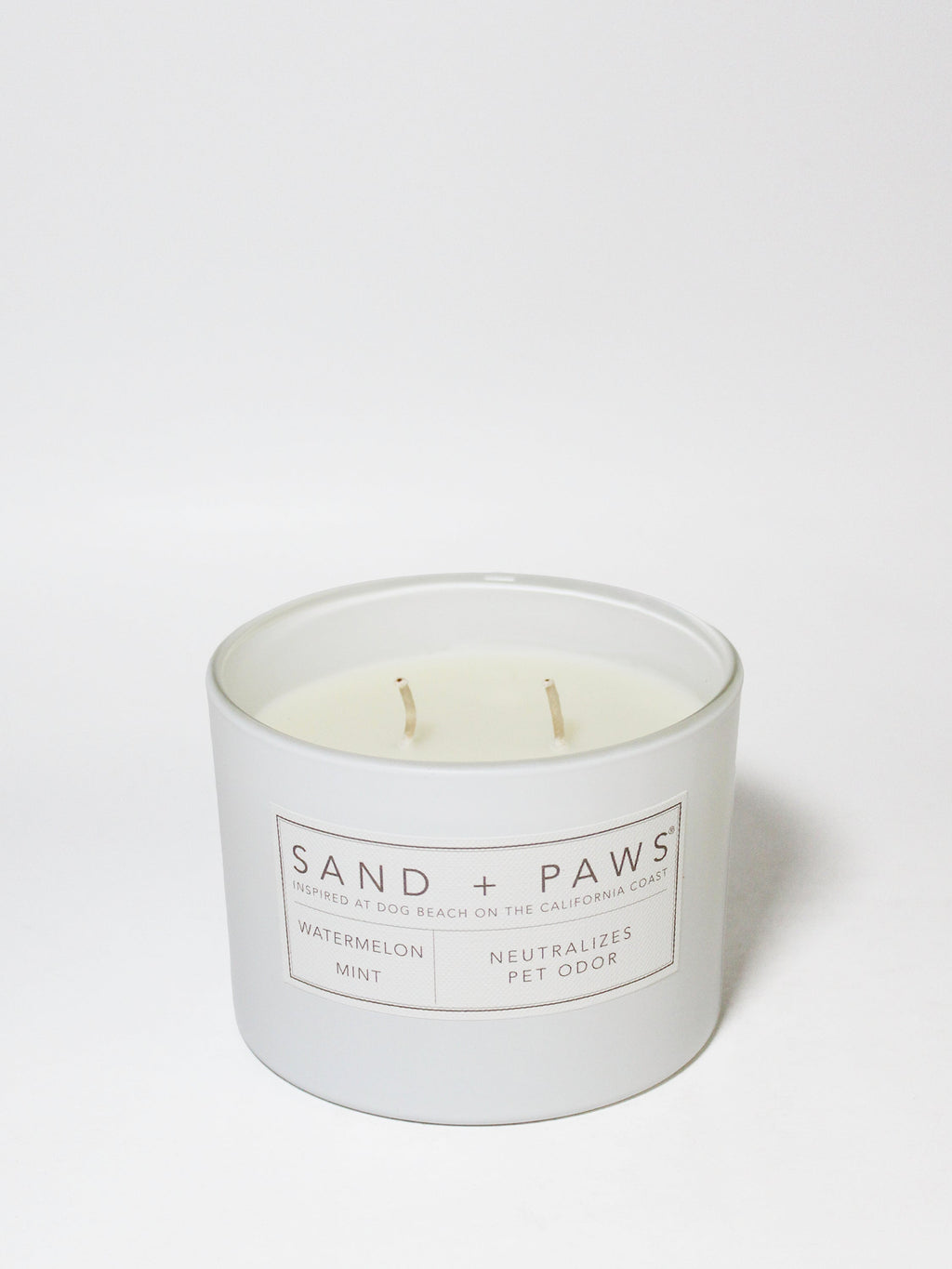 Scented Sand + Paws Watermelon Mint 12 oz scented candle