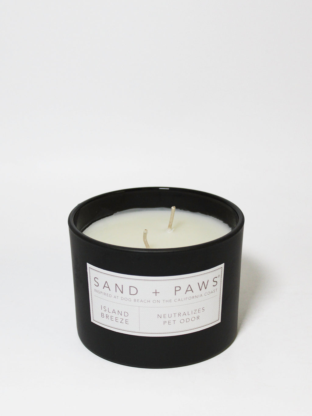 Scented Sand + Paws Island Breeze 12 oz scented candle