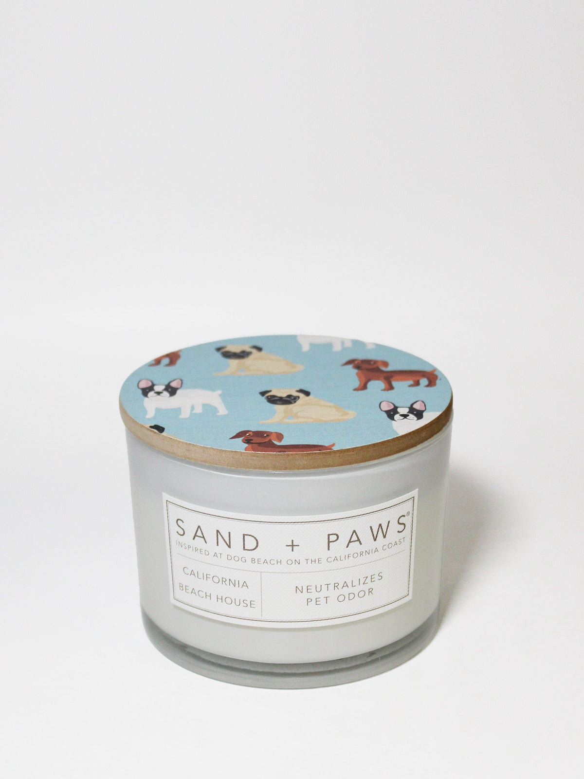 Scented Sand + Paws California Beach House 12 oz scented candle