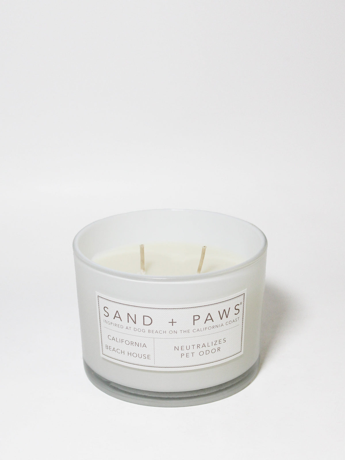 Scented Sand + Paws California Beach House 12 oz scented candle