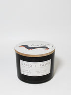 Scented Sand + Paws Cedar & Lavender 12 oz scented candle