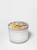 Scented Sand + Paws Coconut & Palm 12 oz scented candle