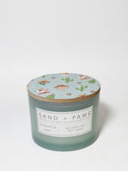 Scented Sand + Paws Eucalyptus Mint 12 oz scented candle