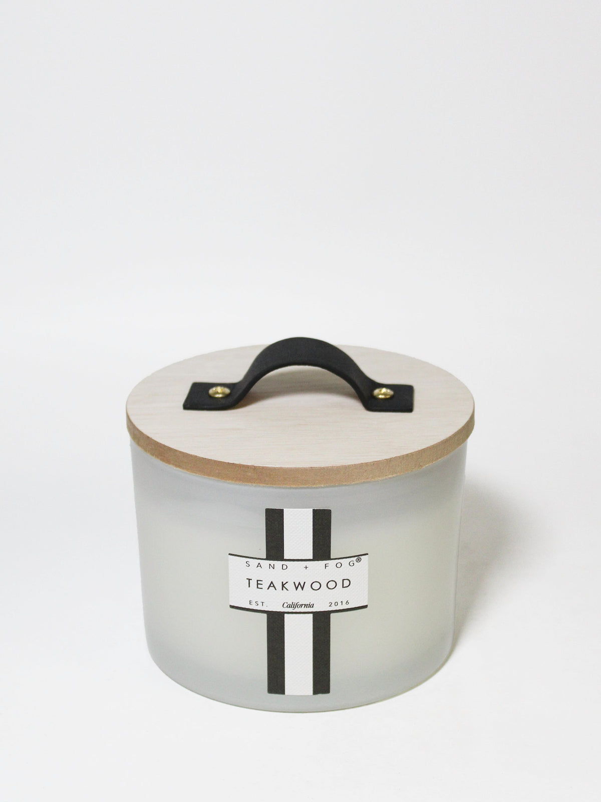 Scented Teakwood 12 oz scented candle