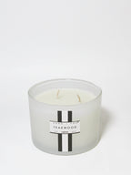 Scented Teakwood 12 oz scented candle