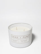 Scented Sand + Paws Coconut Beach 12 oz scented candle