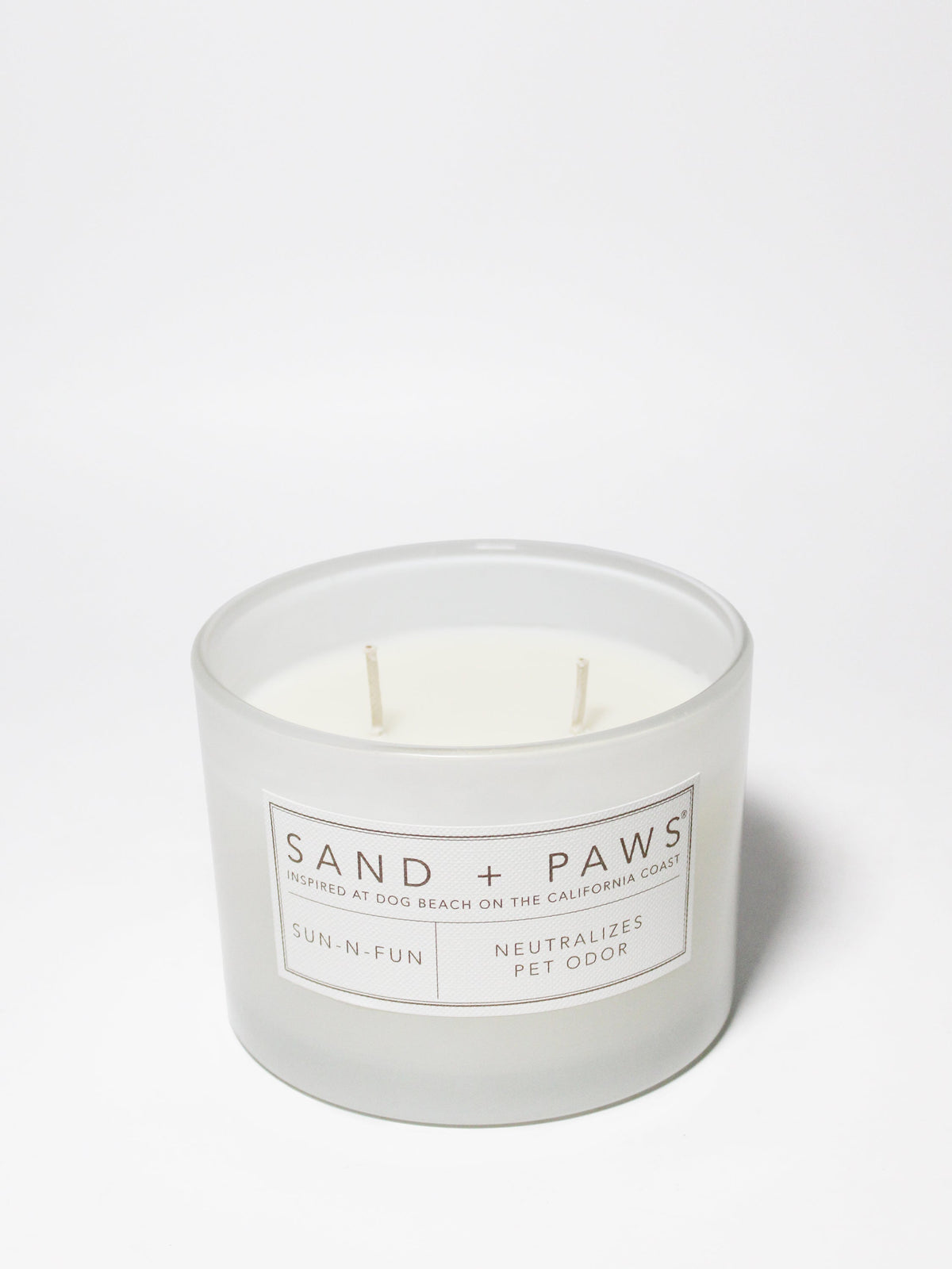 Scented Sand + Paws Sun-n-Fun 12 oz scented candle