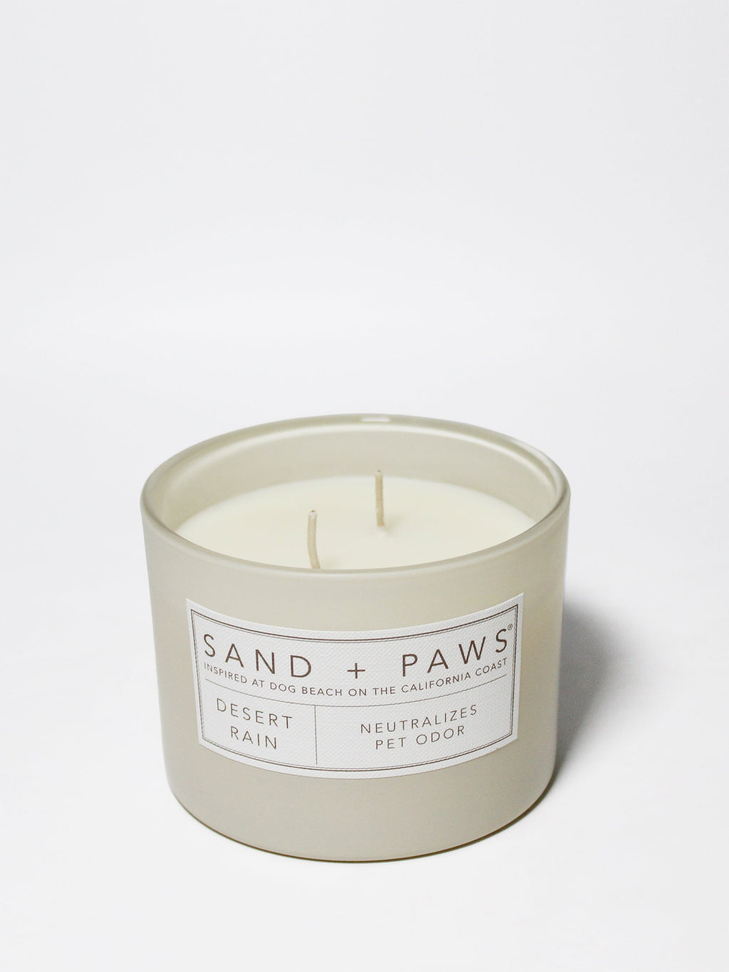 Scented Sand + Paws Desert Rain 12 oz scented candle