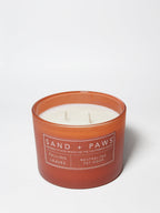 Scented Sand + Paws Falling Leaves 12 oz scented candle