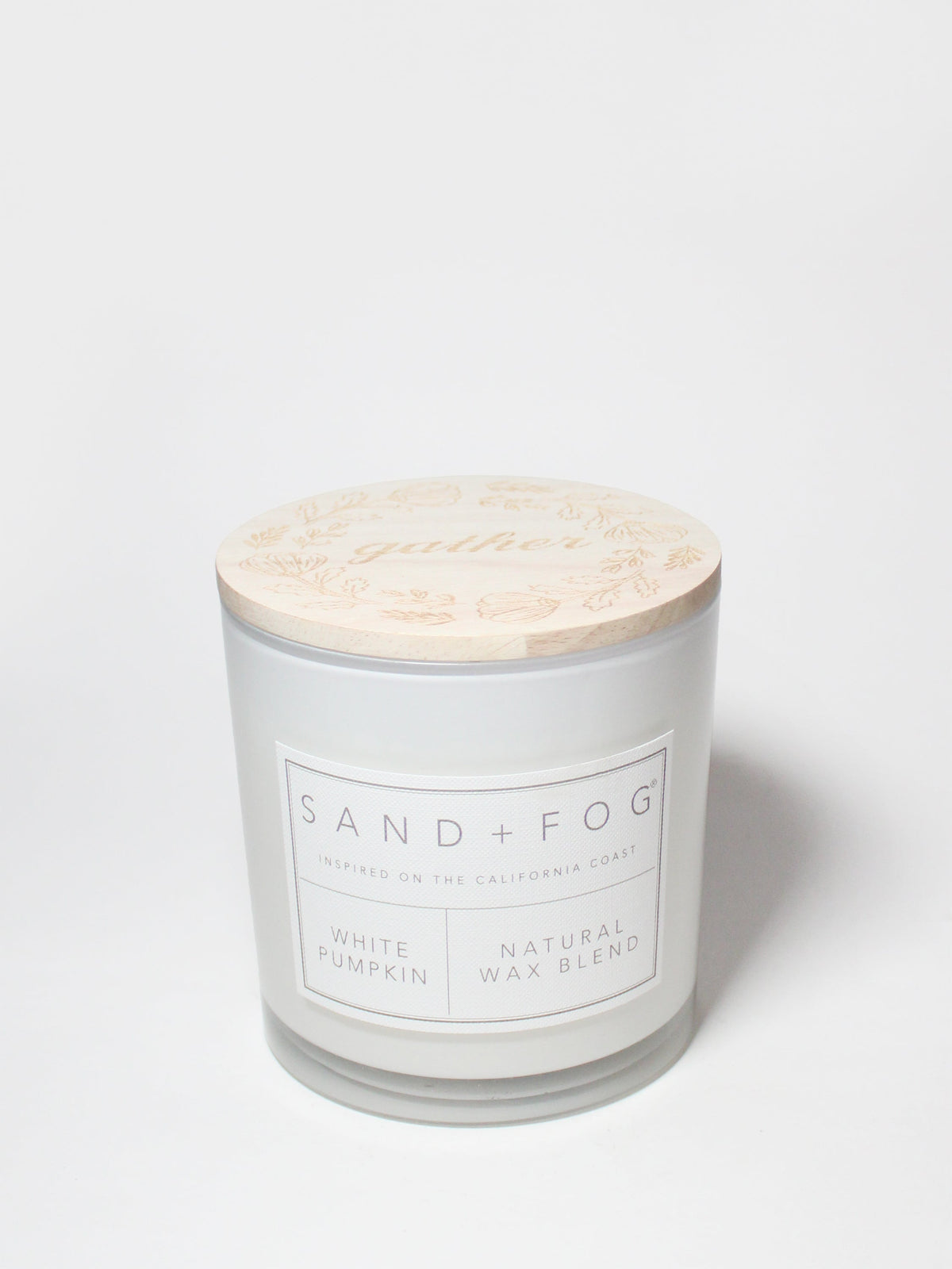 Scented White Pumpkin 21 oz scented candle
