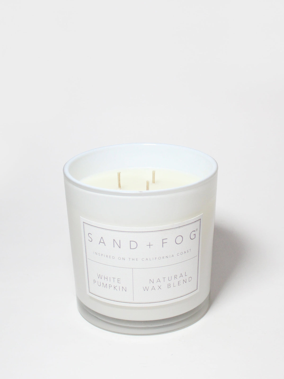 Scented White Pumpkin 21 oz scented candle