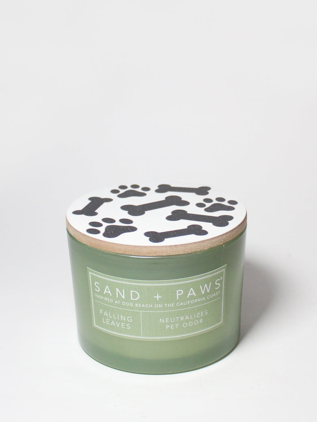 Scented Sand + Paws Falling Leaves 12 oz scented candle
