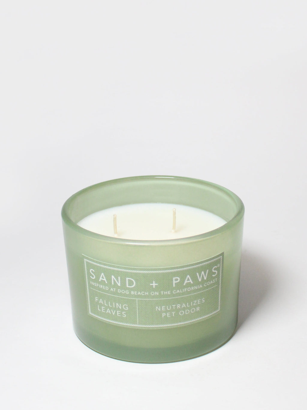 Scented Sand + Paws Falling Leaves 12 oz scented candle