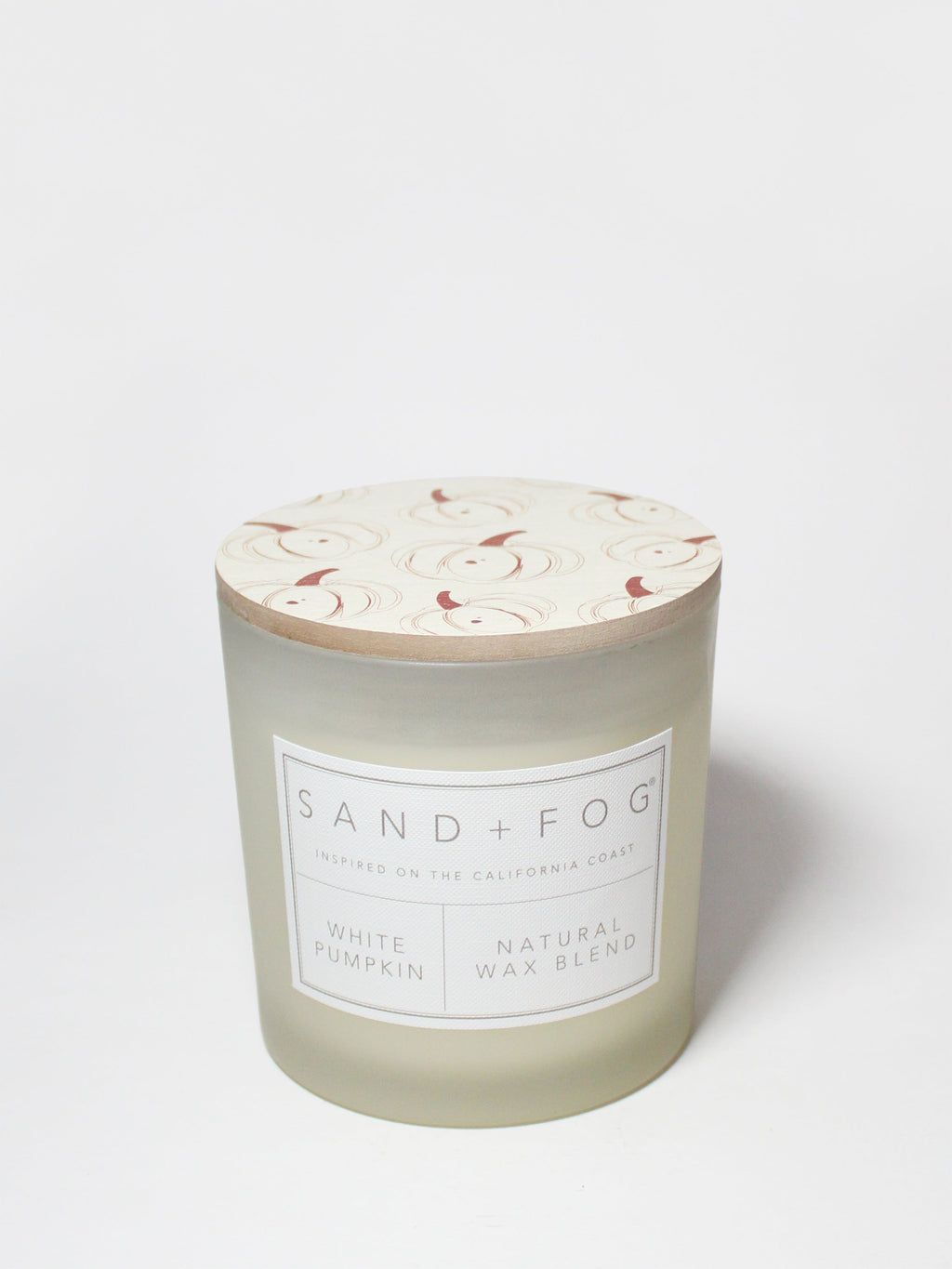 Scented White Pumpkin 21 oz scented candle