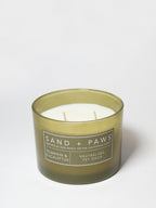 Scented Sand + Paws Pumpkin & Eucalyptus 12 oz scented candle