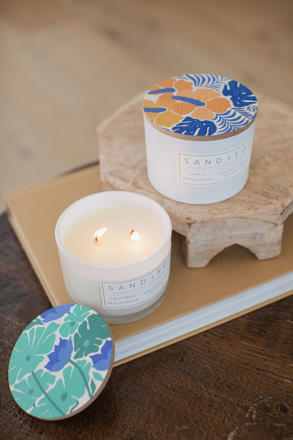 Scented Vanilla Sandalwood 12 oz scented candle