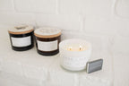 Scented Sand + Paws Gardenia 12 oz scented candle