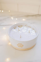 Scented Sand + Paws Vanilla Sandalwood 12 oz scented candle