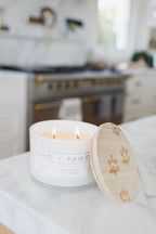 Scented Sand + Paws Ocean Mist 12 oz scented candle