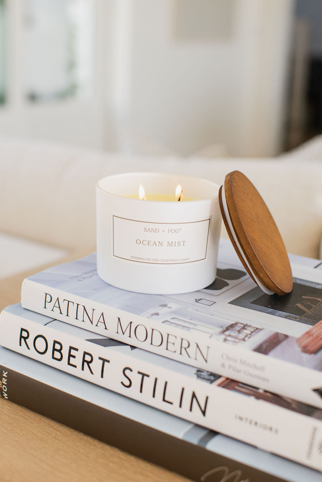 Scented Ocean Mist 12 oz scented candle