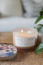 Scented Sand + Paws California Beach House 12 oz scented candle